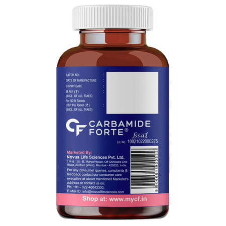 Carbamide Forte Marine Collagen Peptides 3000mg-90 Tablets