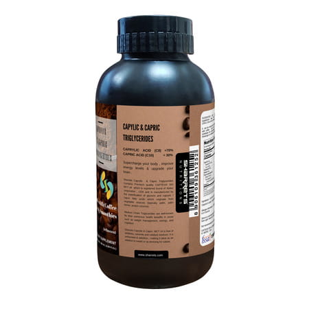 Sharrets Cct Caprylic Capric Triglycerides - Mct Oil C8 C10 | Produced In The Usa | Halal Certified