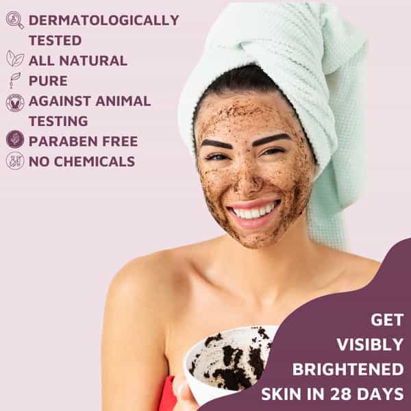 Coco Crush Lavender Coconut Body Scrub For Brightening Skin | 100% Natural Scrub - 50G