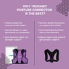 Truhabit Posture Corrector For Women | Back Support Belt For Back Pain | Posture Belt (1 Unit)