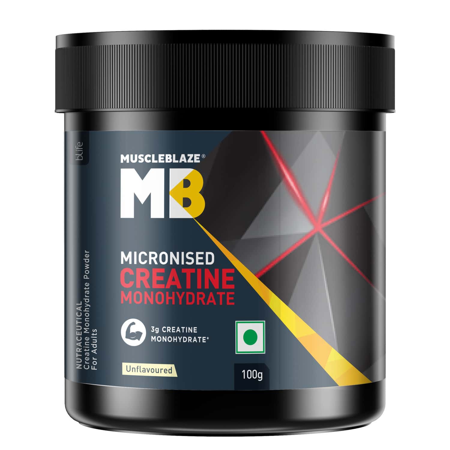 Muscleblaze Creatine Monohydrate Unflavoured 100 Gm