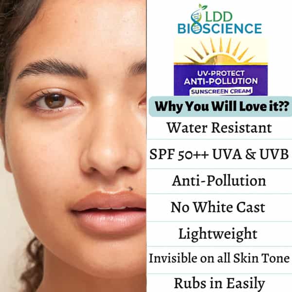 Ldd Bioscience Anti -Pollution Sunscreen For Face + Body - 50 Gm