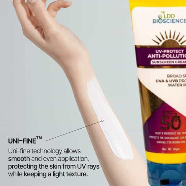 Ldd Bioscience Anti -Pollution Sunscreen For Face + Body - 50 Gm