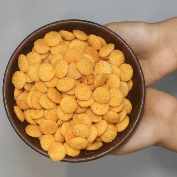 Heka Bites Roasted Jowar Puffs Majestic Masala - Pack Of 1 |Low Calorie Healthy & Diabetic Snacks