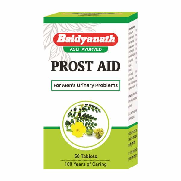 Baidyanath Asli Ayurved Prostaid | Urinary Track Infection | 50 Tablets ( Pack Of 2 )