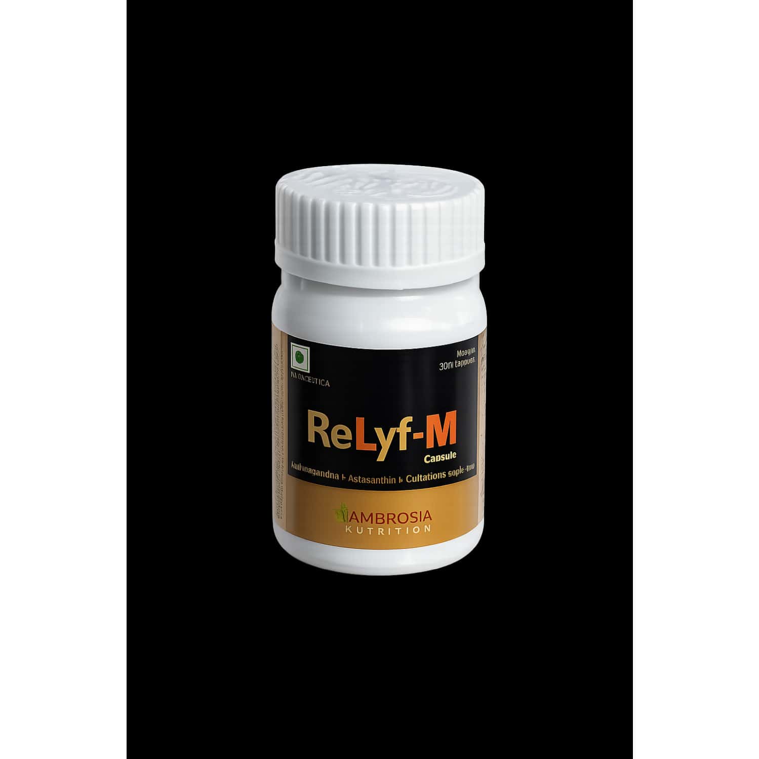 Ambrosia Nutrition Relyf-M - 30 Capsules