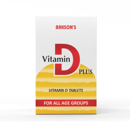 Bakson Vitamin D Plus Capsules For All Age Groups 30 Nos