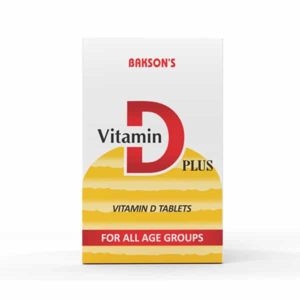 Bakson Vitamin D Plus Capsules For All Age Groups 30 Nos