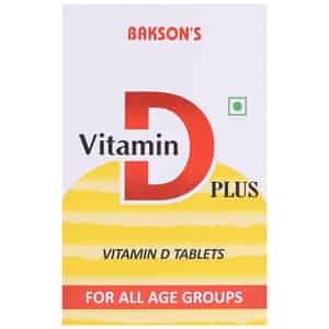 Bakson Vitamin D Plus Tablets 30