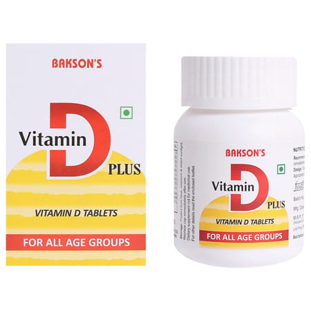 Vitamin D Plus Tablets 30 Bakson