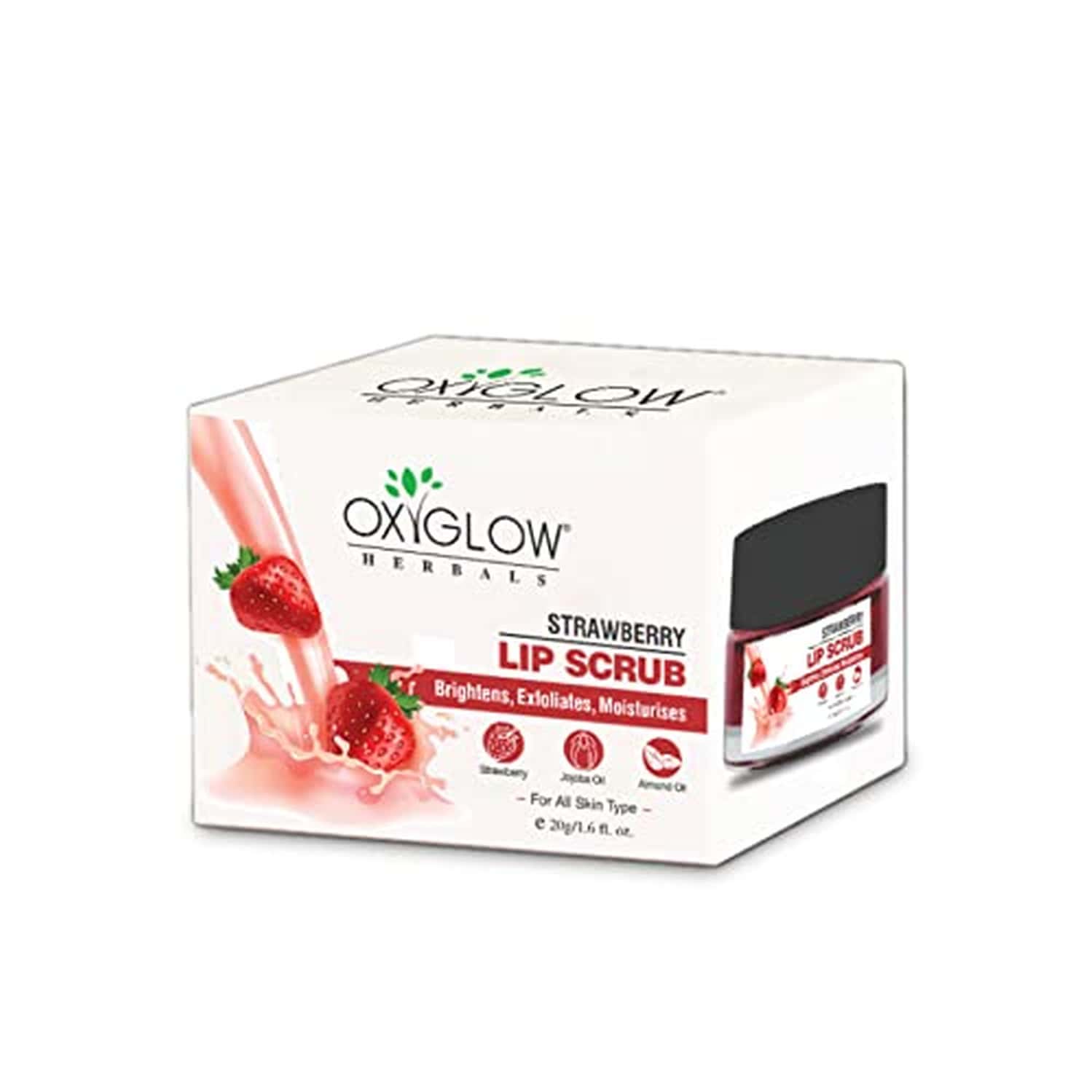 Oxyglow Herbals Lip Scrub 20g