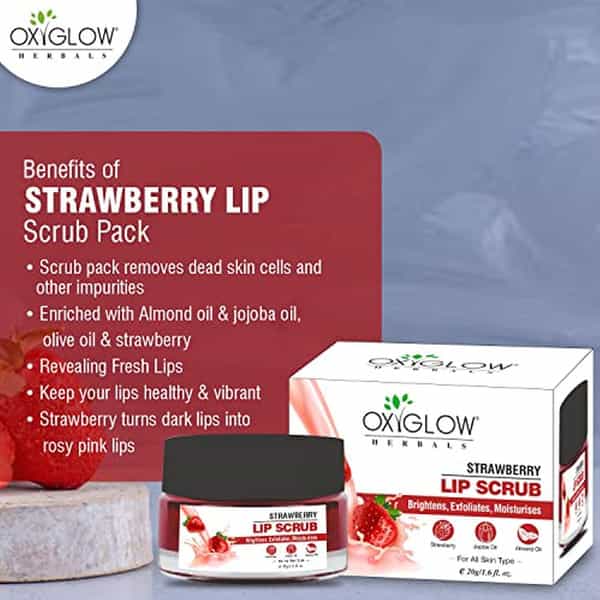 Oxyglow Herbals Lip Scrub 20G