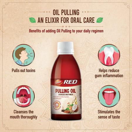 Dabur Red Pulling Oil 195ml