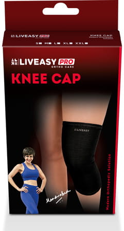 Liveasy Pro Modern Orthopedic Solution Knee Cap Large Size 1 Nos