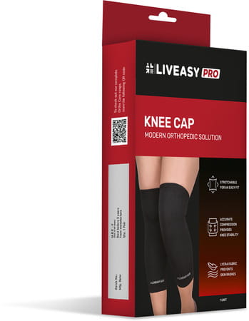 Liveasy Pro Modern Orthopedic Solution Knee Cap Large Size 1 Nos
