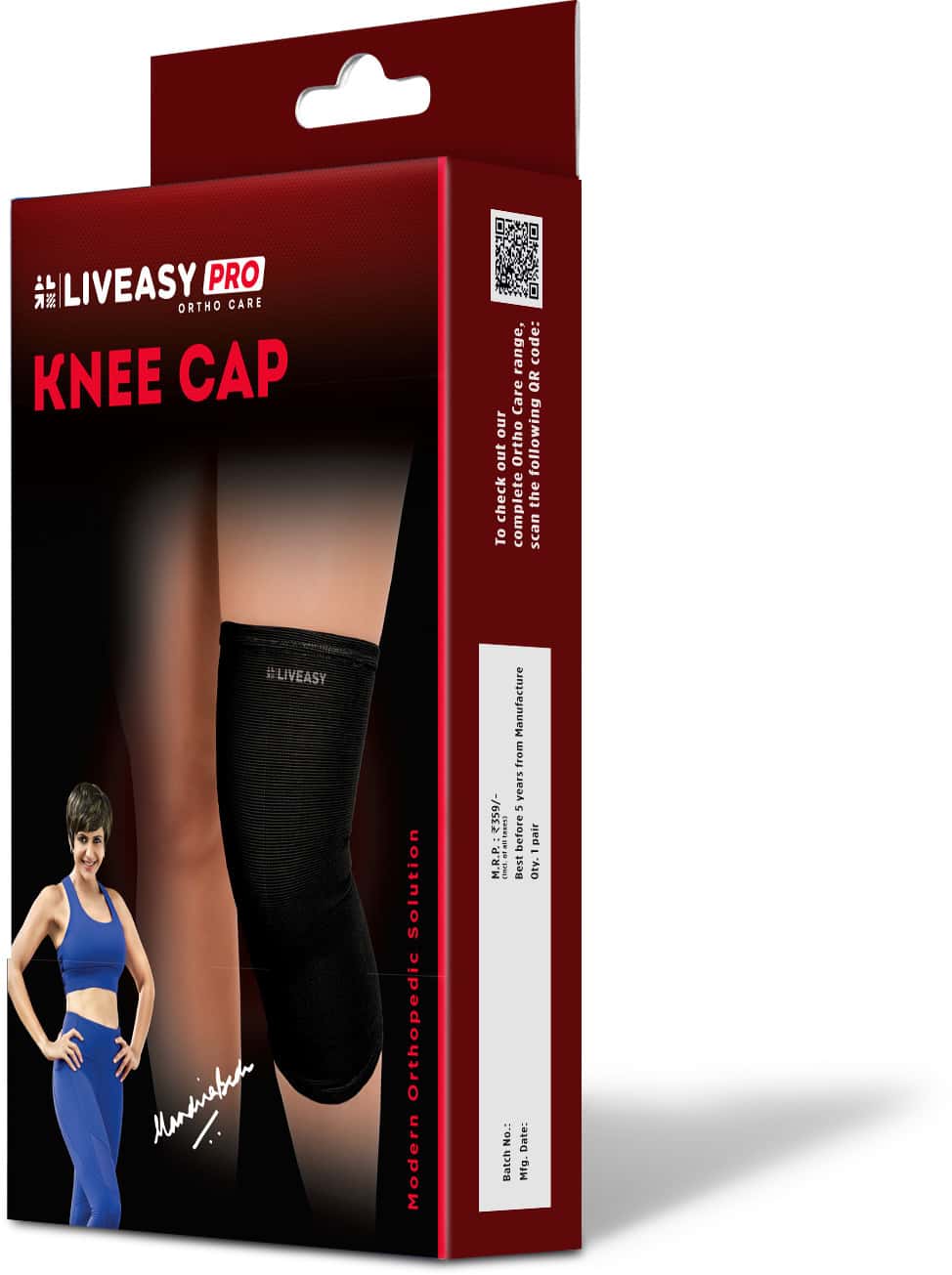 Buy LIVEASY PRO ORTHO CARE KNEE CAP L Online & Get Upto 60 OFF at