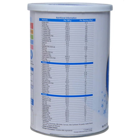 Graduate Vanilla Flavour From 2 To 12 Years Tin Of 200gm Oral Powder