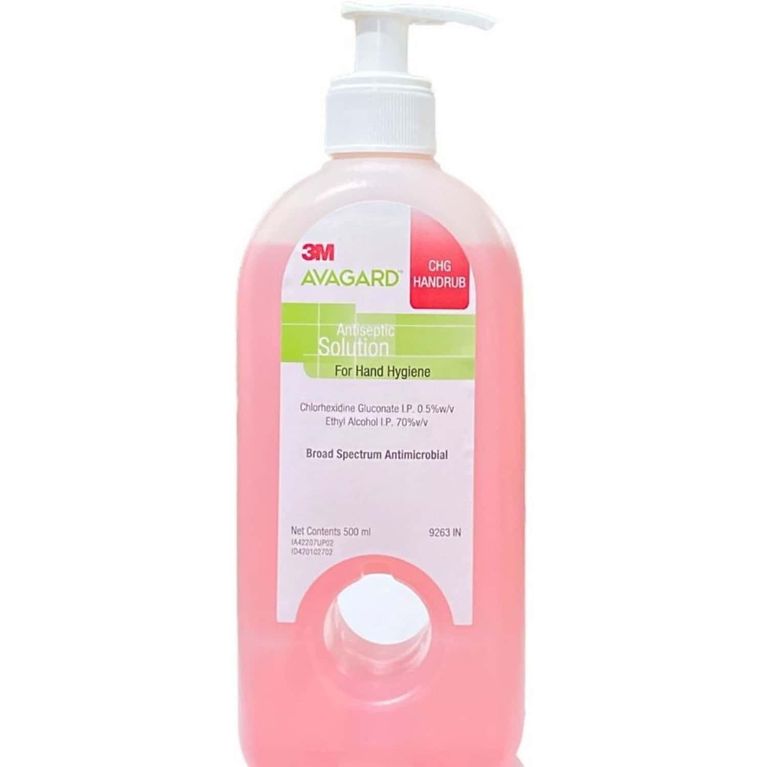 3m Avagard Chg Handrub Hand Sanitizer Antiseptic Solution