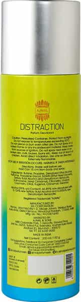 Ajmal Distraction & Magnetize For Unisex & Sacred Love For Women Deodorants Combo Pack Of 3