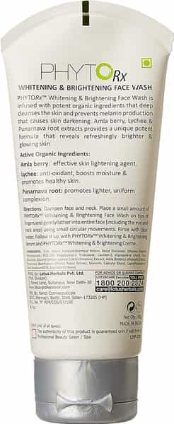 Lotus Professional Phyto-Rx Whitening & Brightening Face Wash 80 Gm