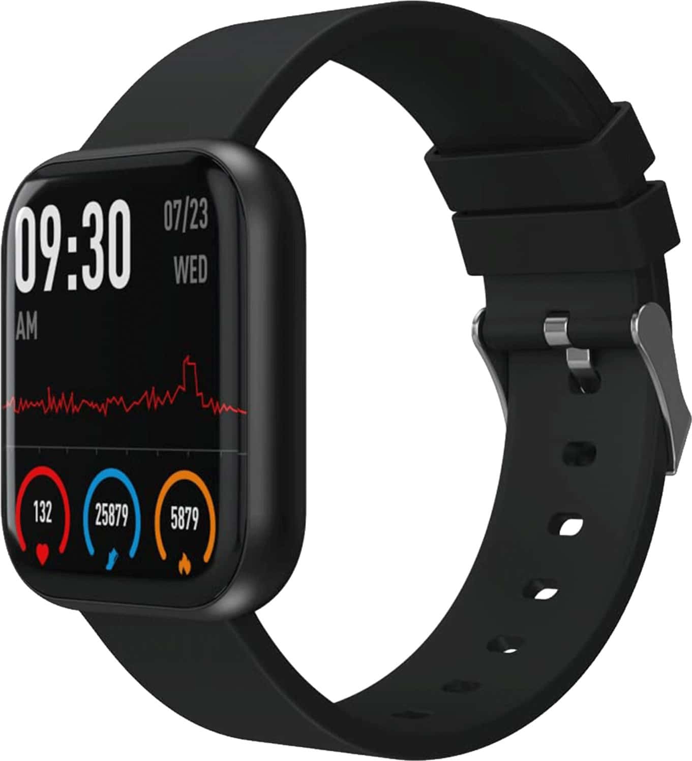 Buy PORTRONICS KRONOS X2 POR-1456 SMART WRIST WATCH BLACK Online