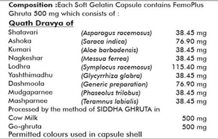 Naturz Ayurveda Femoplus - 900 Capsules (Pack Of 2)