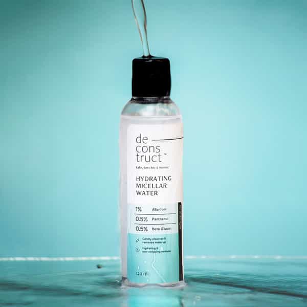 Deconstruct Hydrating Micellar Water - 1% Allantoin | 0.5% Panthenol | & 0.5% Beta Glucan (120 Ml)