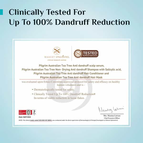 Pilgrim Australian Tea Tree Anti-Dandruff Conditioner 200 Ml