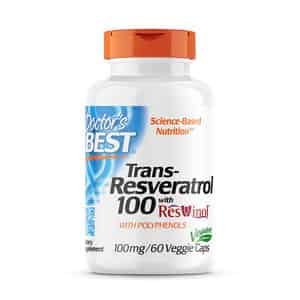 Doctor'S Best Trans-Resveratrol Capsules | 60 Count