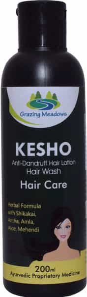 Grazing Meadows Kesho Hair Wash - Pure Herbal Hair Care Shampoo | 200Ml (Pack Of 2)
