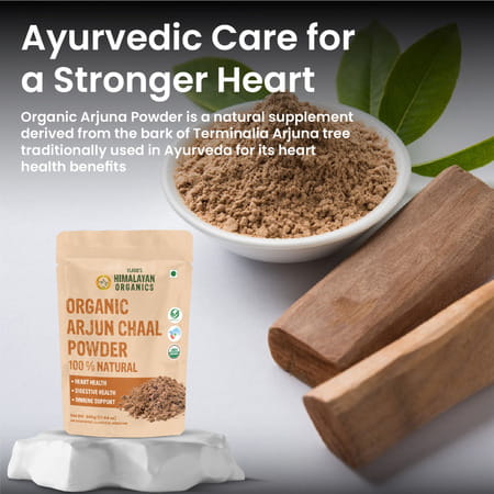 Vlado'S Himalayan Organics Arjun Chaal Powder | 100% Natural & Pure Herbal I Usda Organic - 500g