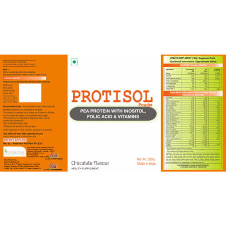 Ambrosia Nutrition Protisol 500G