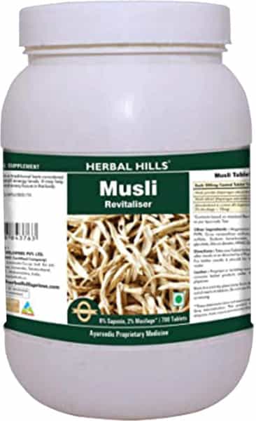 Herbal Hills Musli 700 Tablets (Pack Of 5)
