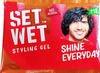 Set Wet Shine Everyday Red Hair Gel 10 Ml
