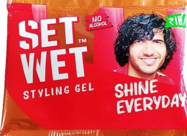 Set Wet Shine Everyday Red Hair Gel 10 Ml