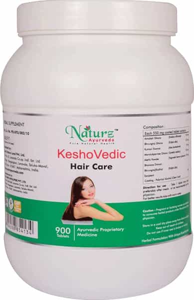 Naturz Ayurveda Keshovedic - 900 Tablets (Pack Of 4)