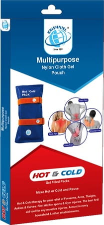 Krishniel Multipurpose Nylon Cloth Gel Pouch