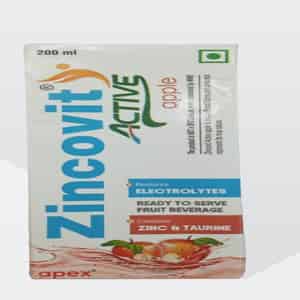 Zincovit Active Electrolytes | Apple | Tetrapack | 200 Ml