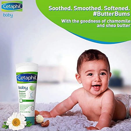 Cetaphil Baby Gentle Wash & Shampoo 230ml & Diaper Rash Cream 70 G