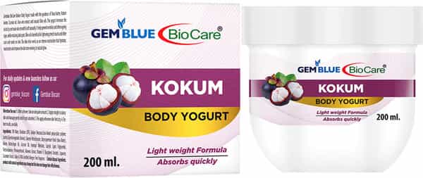 Gemblue Biocare Kokum Body Yogurt 200Ml
