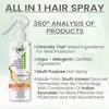 Ktein Natural All In One Hair Heat Protection Spray 200Ml