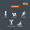 Tynor Tynofit Weight Cuff- 1 Kg | 1 Pair