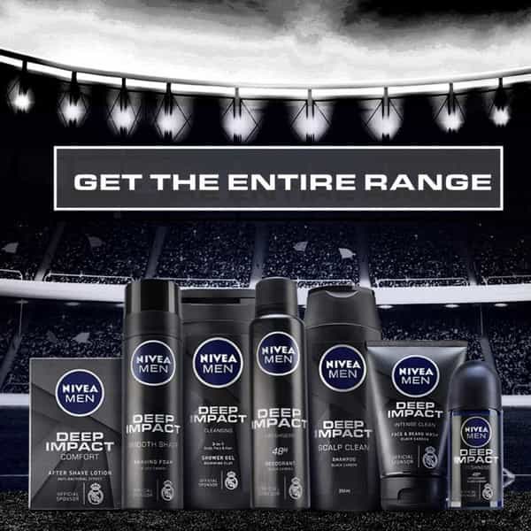 Nivea Men Deep Impact After Shave Lotion - 100 Ml