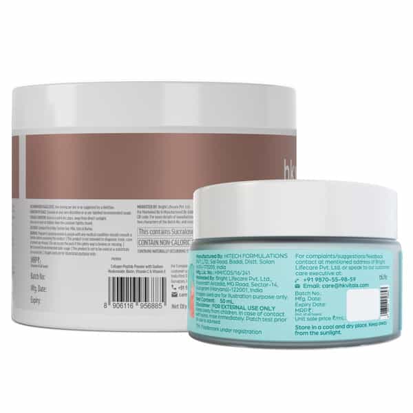 Hk Vitals Skin Radiance Collagen (Orange | 100 G) With Collagen Face Moisturizer