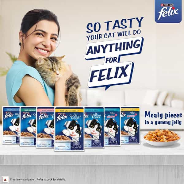 Purina Felix With Tuna In Jelly | Wet Food For Adults | Complete And Balanced Cat Food (12 X 85 G)