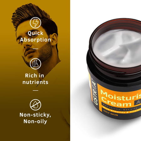 Ustraa Moisturising Cream For Oily Skin - 100g