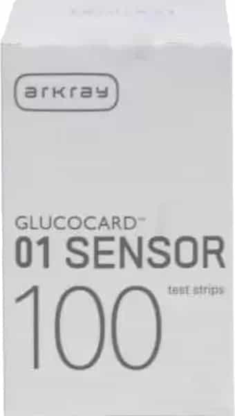Arkray Glucocard 01 Mini / Mini+ 100 Glucometer Strips