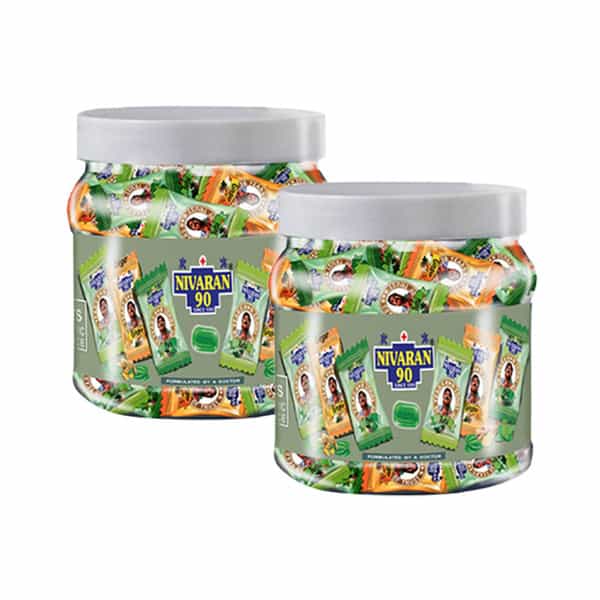 Nivaran 90 Cough Cure Lozenges (Pack Of 2 - 200 Lozenges )