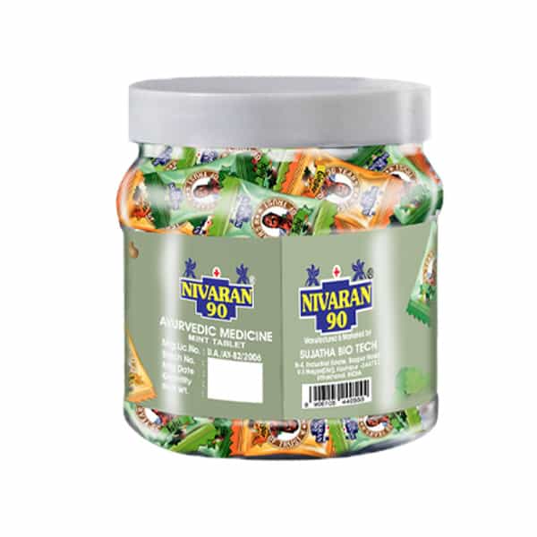 Nivaran 90 Cough Cure Lozenges (Pack Of 2 - 200 Lozenges )