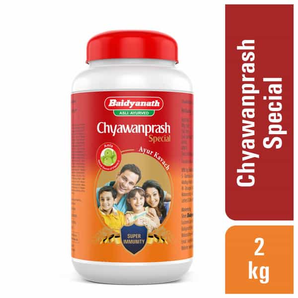 Baidyanath Asli Ayurved Chyawanprash Special 2 Kg|Ayurvedic Immunity Booster | Helps Build Strength